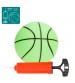 Basketbola grozs Fluorescent Junior bērniem ar bumbu 45x30 cm 3+ CB39104