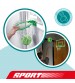 Basketbola grozs Fluorescent Junior bērniem ar bumbu 45x30 cm 3+ CB39104