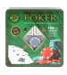Galdā poker spēle "TEXAS HOLD'EM POKER - 100 ŽETONI + 2 KĀRŠU KAVI" 3+ CB39111 Galdā poker spēle "TEXAS HOLD'EM POKER - 100 ŽETONI + 2 KĀRŠU KAVI" 3+ CB39111
