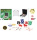 Galdā poker spēle "TEXAS HOLD'EM POKER - 100 ŽETONI + 2 KĀRŠU KAVI" koferī 3+ CB39112