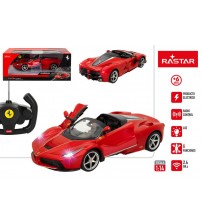 Radiovadāmā mašīna Ferrari Laferar 1:14 6 virz., lukturi, durvji, baterijas, 6+ CB41270