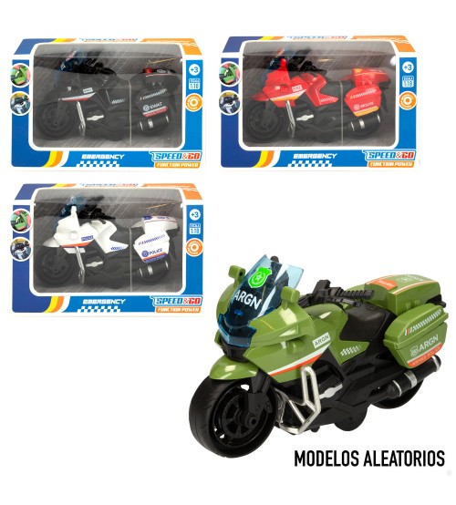 Motocikls ar inerci dažādas 12 cm CB45998