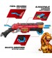 Pistole ar 24 porol. šautriņam, 6 olam līdz 27 m X-Shot Dino Attack ZURU 8 g+ CB46560