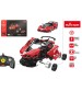 Radio vadāmā mašīna Konstruktors FERRARI FXX  (red) 1:18 8+ CB46980