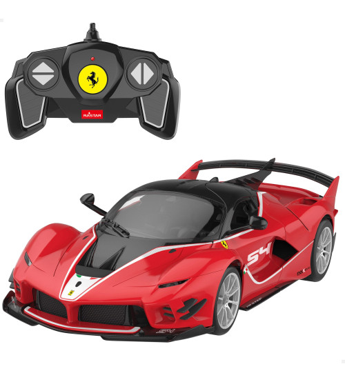 Radio vadāmā mašīna Konstruktors FERRARI FXX  (red) 1:18 8+ CB46980