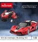 Radio vadāmā mašīna Konstruktors FERRARI FXX  (red) 1:18 8+ CB46980