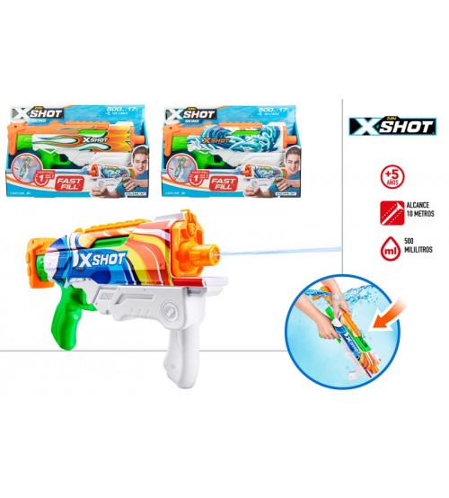 Ūdens pistole X-Shot Fast-Fill 0,5 lt 10 m 5+ CB47130 Ūdens pistole X-Shot Fast-Fill 0,5 lt 10 m 5+ CB47130
