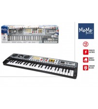 Bērnu sintezators 49 taustiņi (USB uzlāde) 54 cm 5+ CB47185