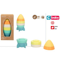 Piramīda Raķete (bioplastmasa) 6 gb. no 12 men. CB47382