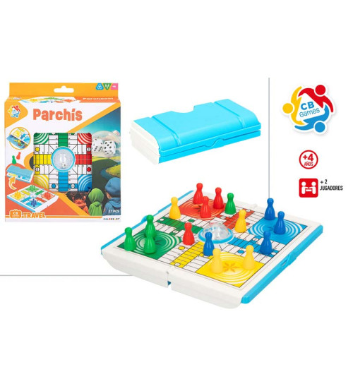 Galdā spēle Riču Raču ceļojumam koferitī (plastiks) CB47422