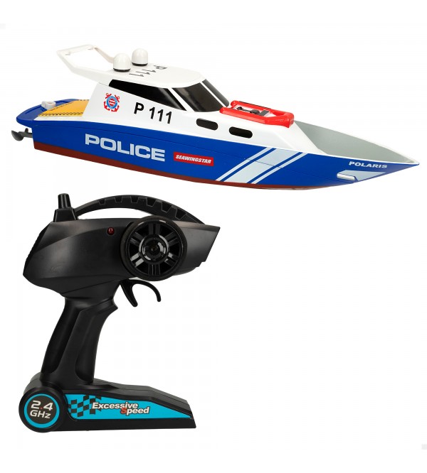 Radiovadāmā laiva Police 36 cm (USB uzlādē) 4+ CB47674