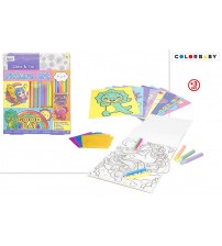 Izkrāsošanas komplekts Sand&Foil 3+ CB47735