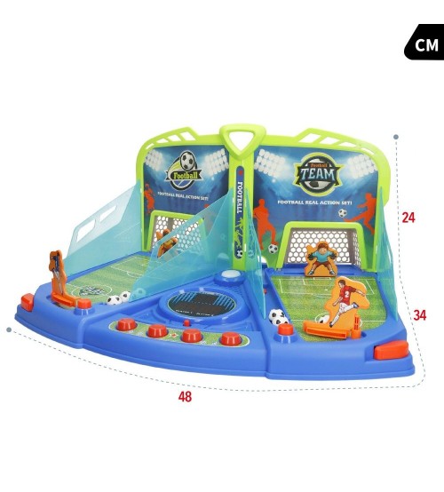 Galdā spēle "Futbols"  uz baterijām, ar elektr. tablo, skaņas un gaismas efektiem 5+ CB47819