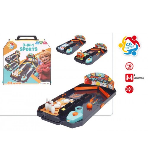 Galdā spēle "Ceļojumu komplekts 3 in1" 6+ CB47827