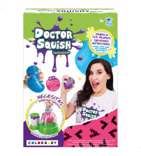 Antistresa bumbas Slime veidošanas komplekts Doctor Squish 8+ CB48086