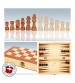 Galdā spēle Šahs, dambrete un nardi (koka) CB49374 Galdā spēle Šahs, dambrete un nardi (koka) CB49374
