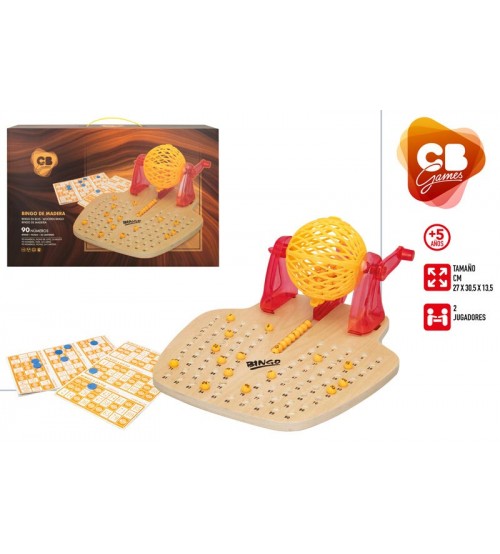 Galda spēle Bingo (90 bumb., 24 kartiņas ) 5+ CB49666