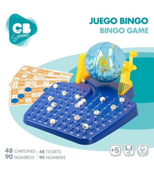 Galda spēle Bingo (90 bumb., 48 kartiņas ) 5+ CB49671
