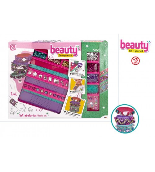 Rokdarbu komplekts rokassprādžu izgatavošanai Beauty Fashion Girls 3+ CB49768