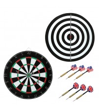 Darts komplekts ar 6 asām šautriņām Ø45 cm 14+ CB54011