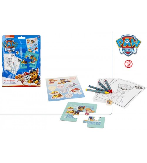 Izkrāsojama grāmatiņa ar puzli Paw Patrol 3+ CB77507
