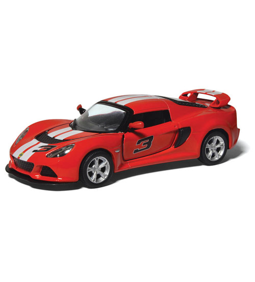 Metāla auto modelis 2012 Lotus Exige S w/ printing 1:32 KT5361F