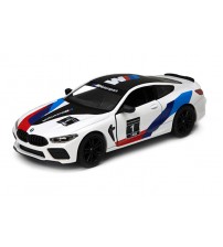 Metāla auto modelis BMW M8 Competition Coupe (Livery Edition) 1:38 KT5425F