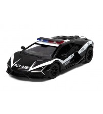 Metāla auto modelis Lamborghini Revuelto (Police Edition) 1:38 KT5459P