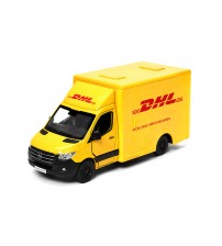 Metāla auto modelis Mercedes-Benz Sprinter (DHL Edition) 1:48 KT5475