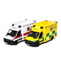 Metāla auto modelis Mercedes-Benz Sprinter (Ambulance Edition) 1:48 KT5477
