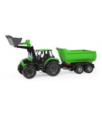 Traktors Worxx Deutz Fahr ar piekabi 76 cm (kastē) Lena Čehija L04617