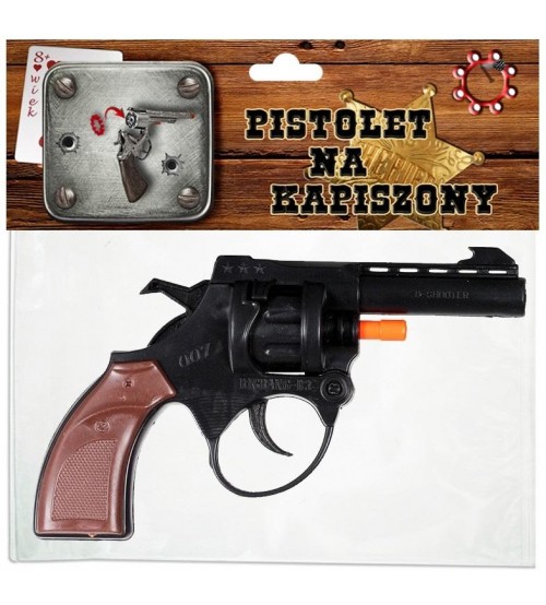 Pistole plastmasas šaujai ar pistongām 13 cm 8+ CHT409A16