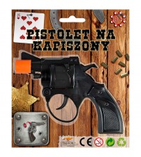 Pistole plastmasas šaujai ar pistongām 13 cm 8+ CHT409C25