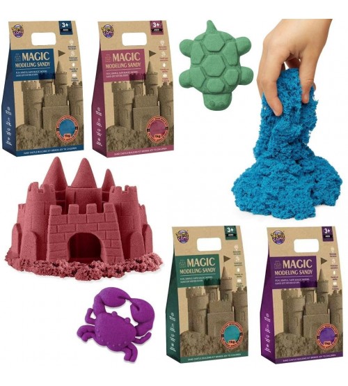 Kinētiskas smiltis 1 kg dažādas HW21098447