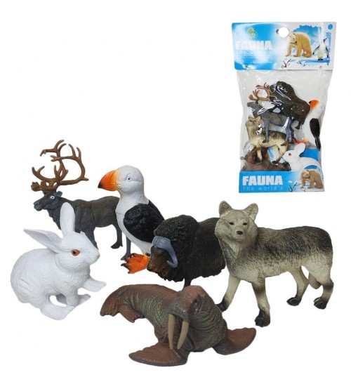 Dzīvnieku komplekts Polārie 6 gabali HW22058280