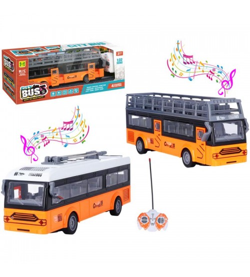 Radio vadāmāis trolejbuss vai autobuss (baterijas, skaņa, gaisma) 26 cm HW22085343 Radio vadāmāis trolejbuss vai autobuss (baterijas, skaņa, gaisma) 26 cm HW22085343