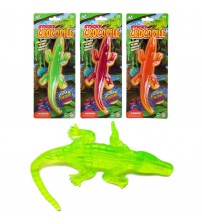 Elastīga (līpošā) rotaļlieta Krokodils dažādas HW23010359