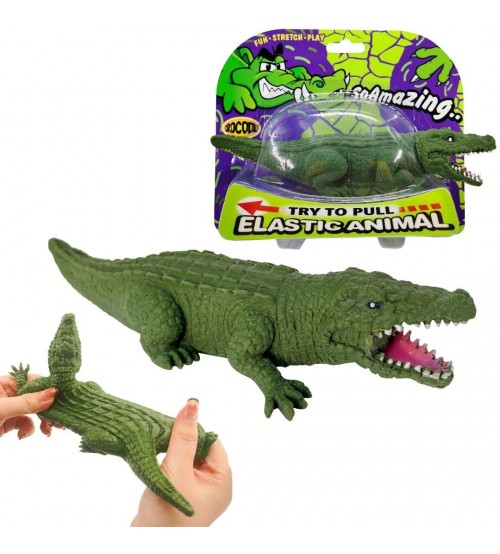 Antistresa rotaļlieta Elastīgais krokodils 18 cm HW23074824 Antistresa rotaļlieta Elastīgais krokodils 18 cm HW23074824