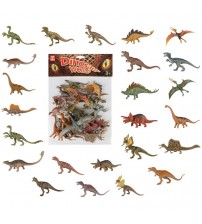 Dinozauri figūriņas komplekts 24 gb. 29x23 cm HW23173662