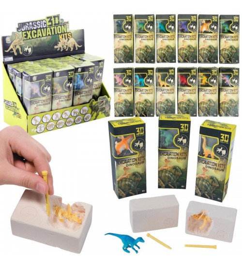 Arheoloģiskais izrakumu komplekts Dinozauri 3+ HWA1083900 Arheoloģiskais izrakumu komplekts Dinozauri 3+ HWA1083900