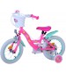 Bērnu velosipēds 14 collas Volare Barbie (2 rokas bremzes, uz 85% salikts) (3.5-5 gadiem) VOL31455