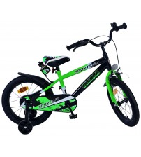 Bērnu velosipēds 16 collas Sportivo (SALIKTS)(rokas+kājas bremzes) (4-6 gadiem) VOL31678SAL