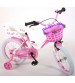 Bērnu velosipēds 16 collas Rose (SALIKTS) (rokas un kājas bremze, uz 95% salikts) (4-6 gadiem) VOL81611SAL
